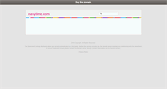 Desktop Screenshot of navytime.com